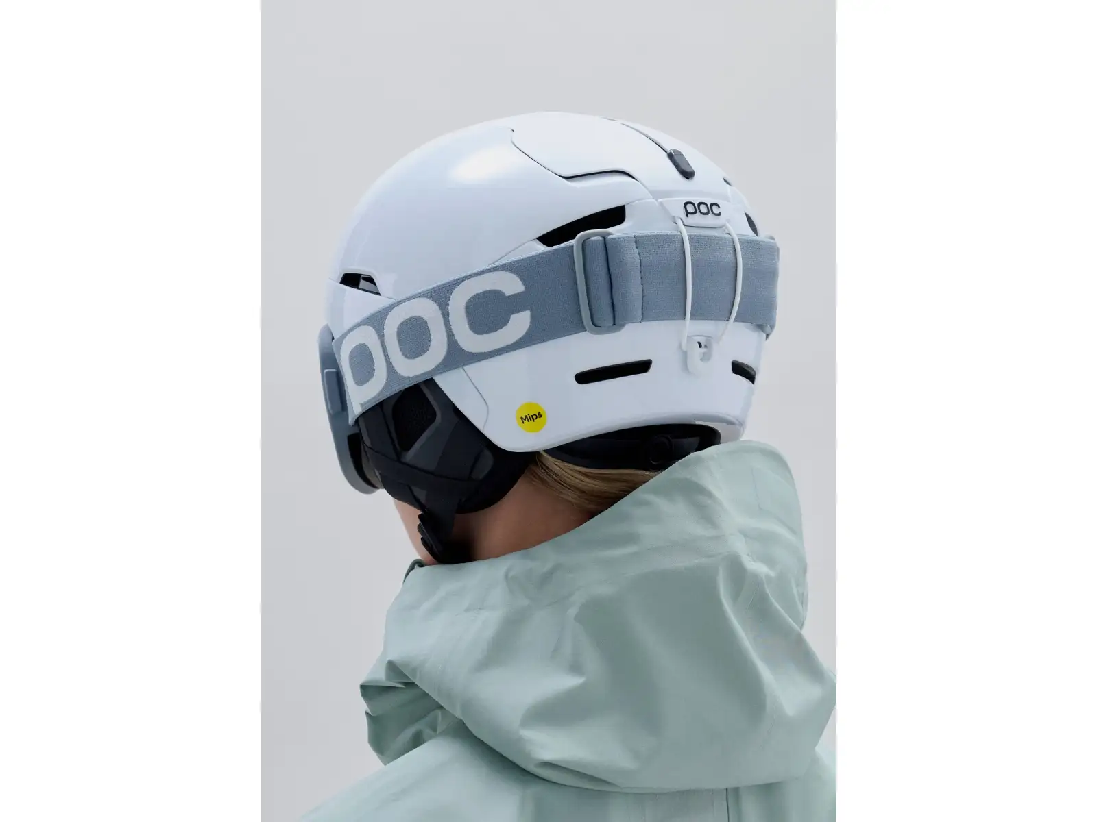 POC Vitrea Mid gogle narciarskie Granite Grey/Partly Sunny Orange
