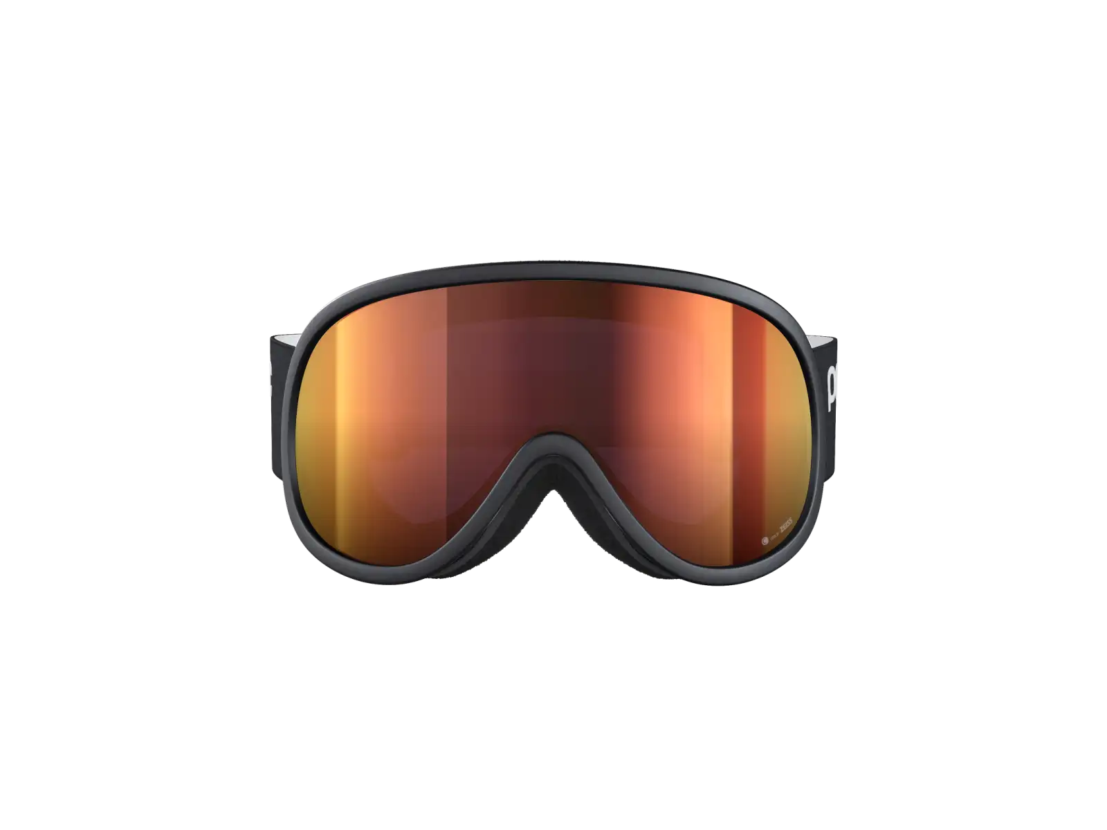 POC Retina gogle narciarskie Uranium Black/Partly Sunny Orange