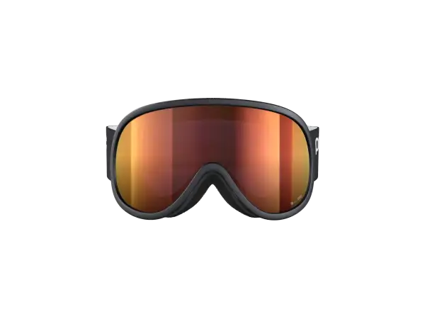 POC Retina gogle narciarskie Uranium Black/Partly Sunny Orange