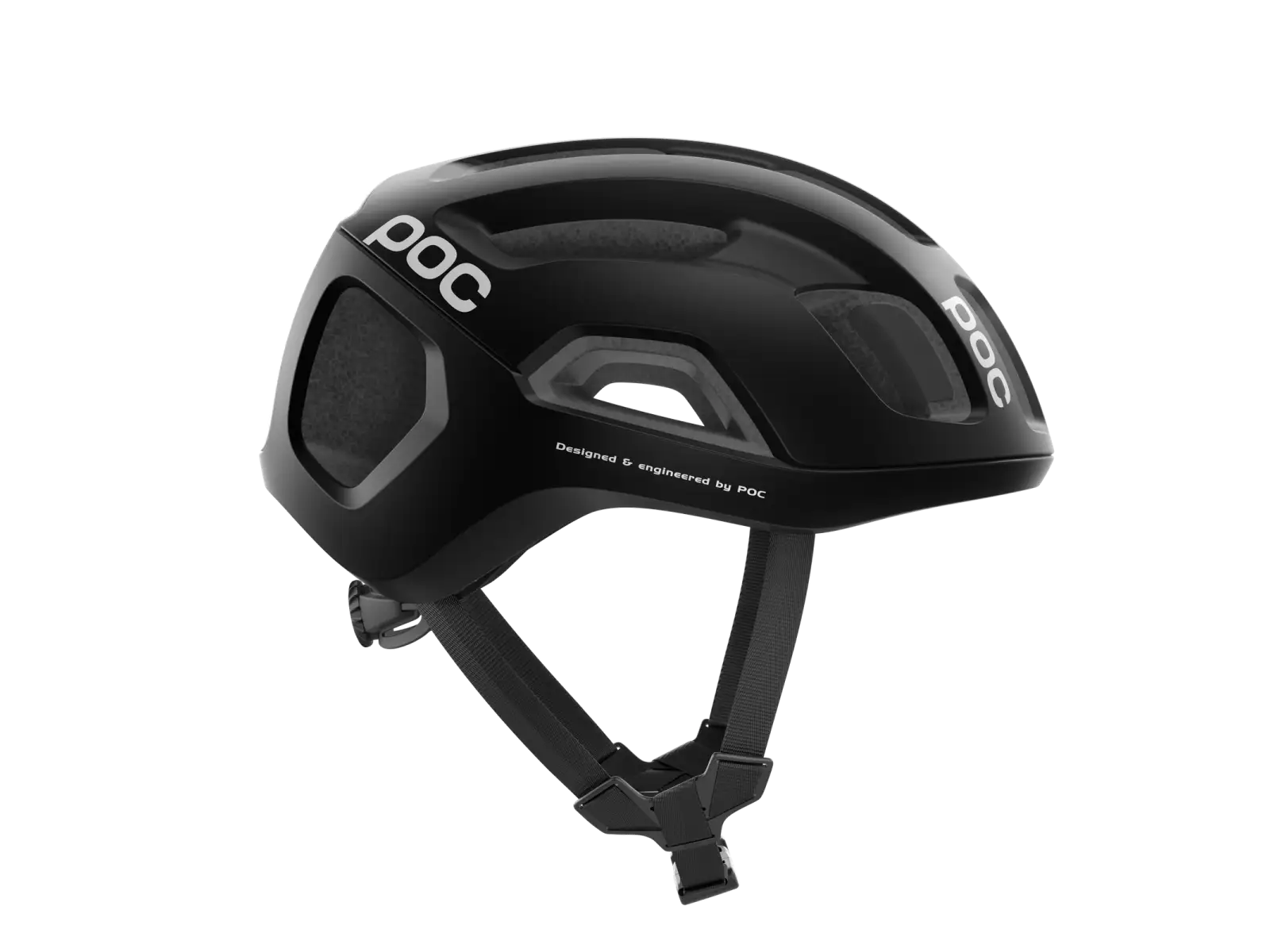 POC Ventral Air WF MIPS kask rowerowy szosowy Uranium Black Matt