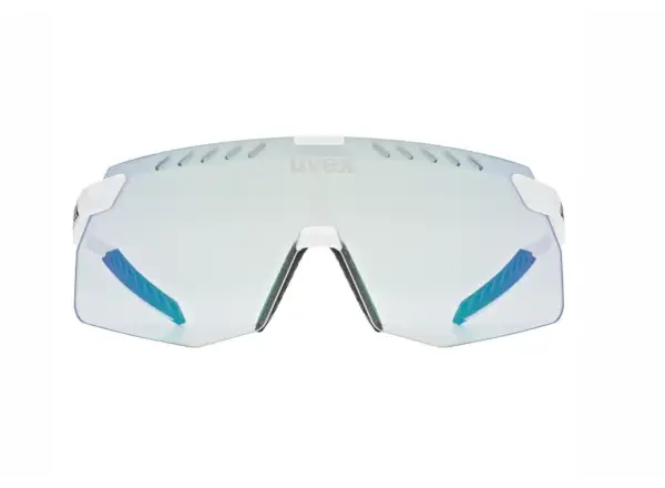 Uvex Pace Stage Variomatic Small okulary White Matt/Mirror Green