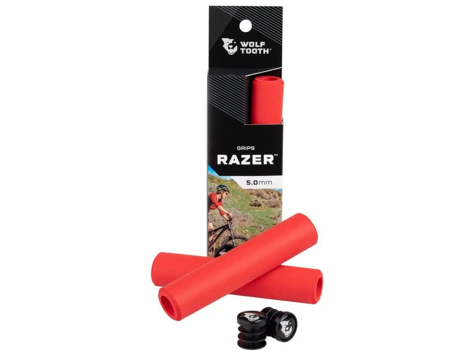 Wolf Tooth Razer 5 mm chwyty czerwona