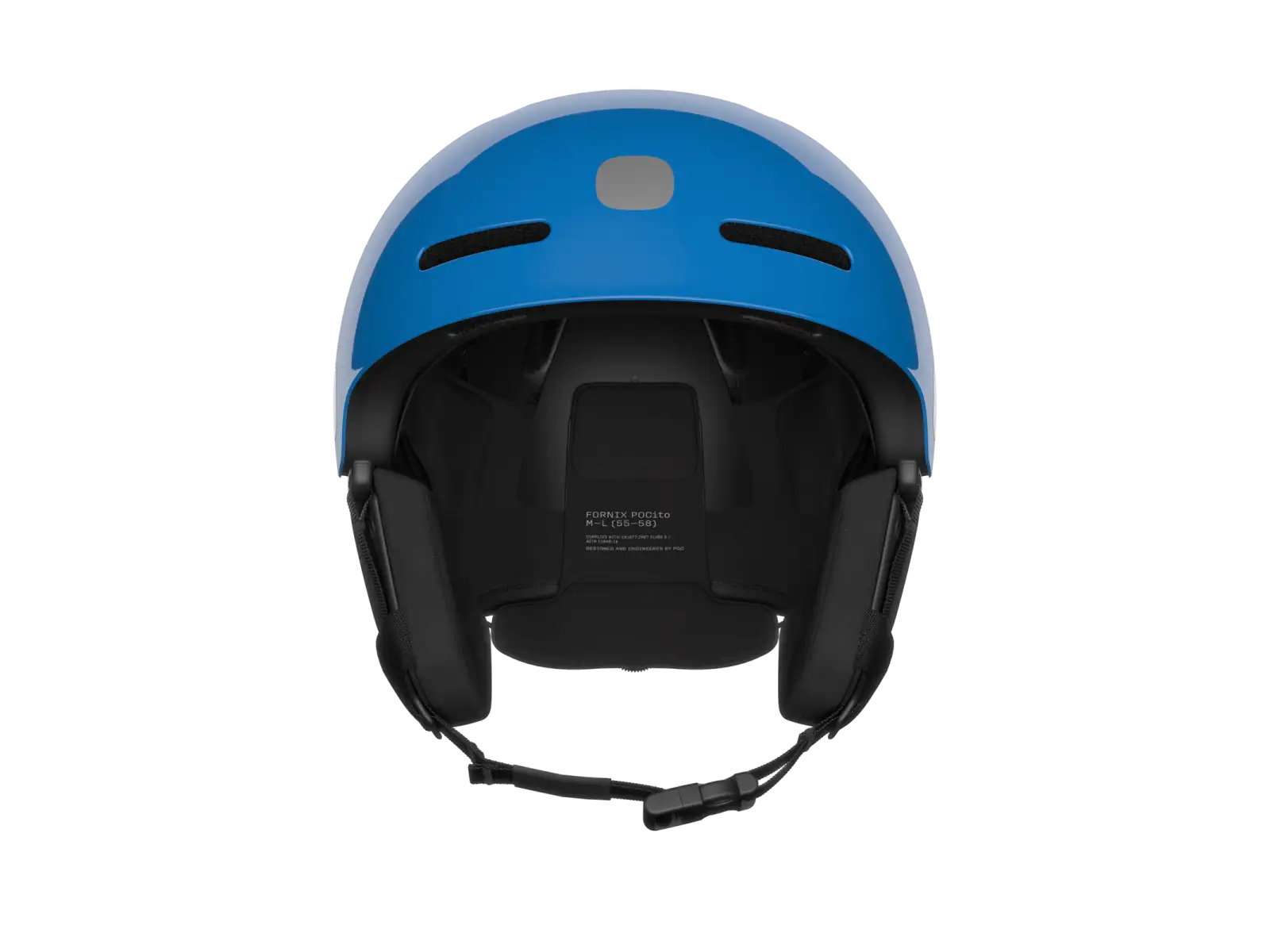POC POCito Fornix MIPS dziecięcy kask narciarski Fluorescent Blue