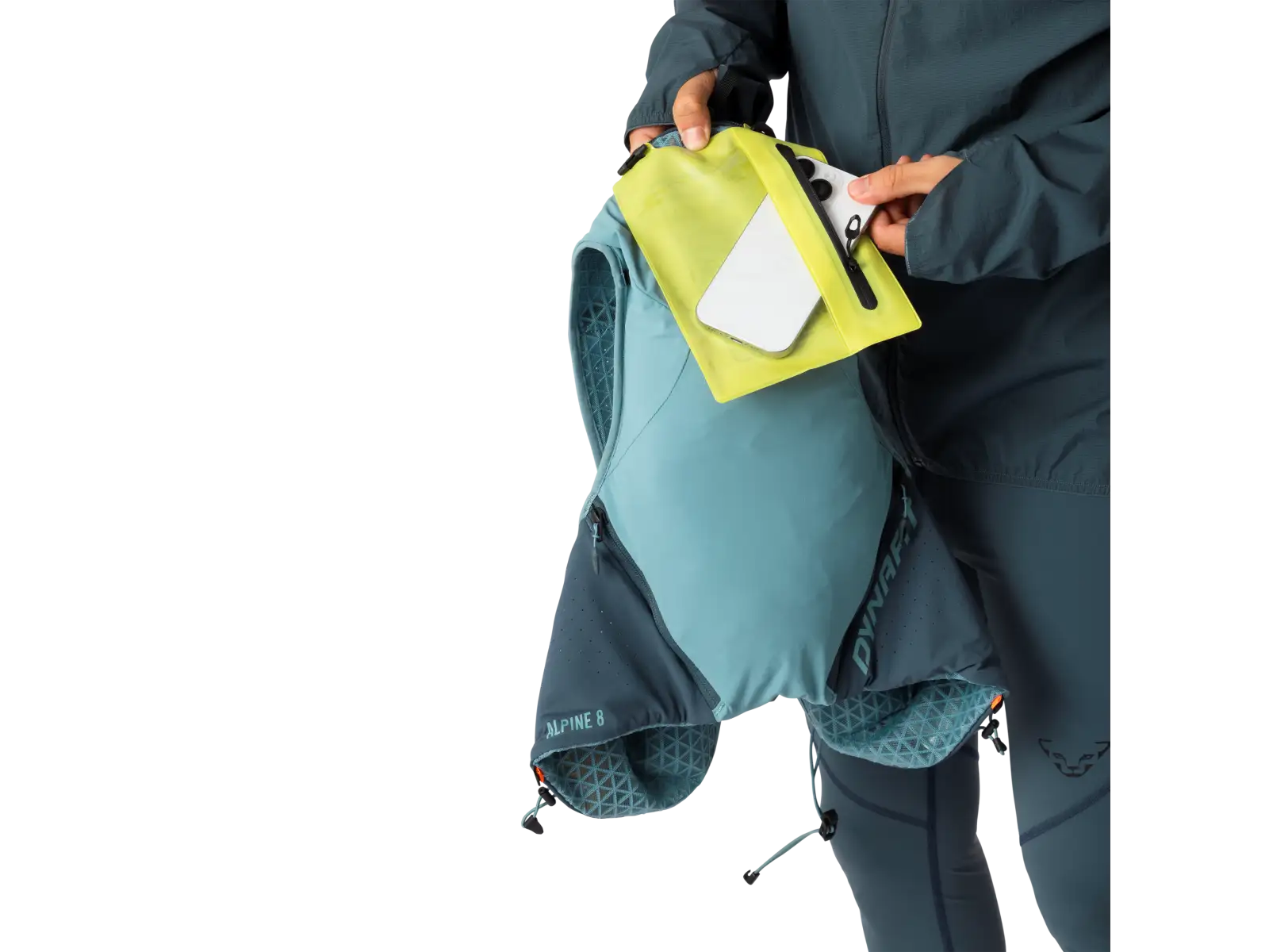 Dynafit Alpine 8 l kamizelka biegowa Smoke Blue/Cinder