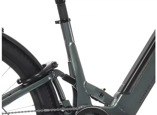 Rock Machine Crossride e450 FS niskie wejście całkowicie zawieszony rower elektryczny Ocean Grey/Black