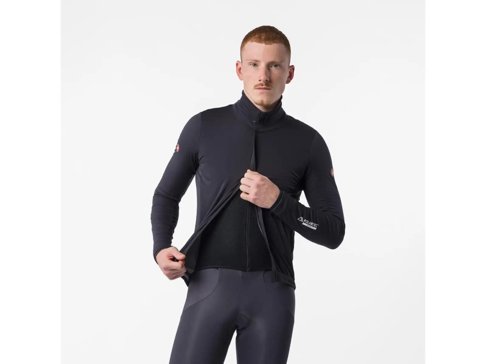 Castelli Alpha 150 Jacket męska kurtka Light Black/Black