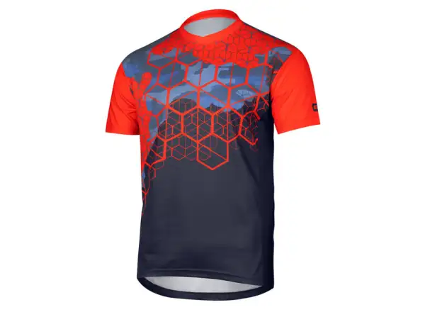 Etape Dirt męska koszulka z krótkim rękawem Modrá/Oranžová