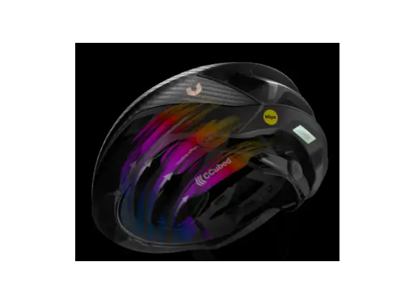 Uvex Ultimate Surge Carbon Mips kask rowerowy All Black Matt