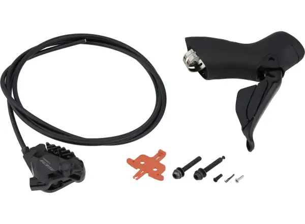 Shimano 105 Di2 BR-R7170 + ST-R7170 hamulec tarczowy tylny (prawy), J-kit, polimerowy
