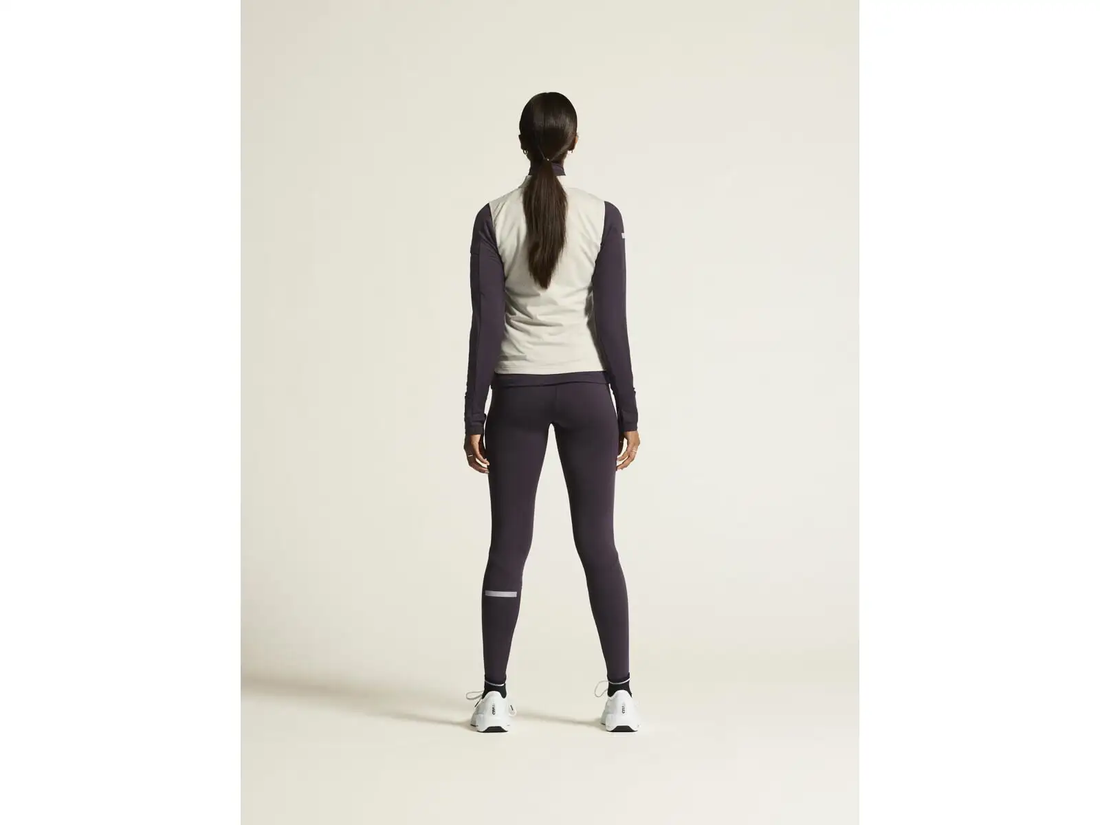 Craft ADV SubZ Wind damskie legginsy do biegania fioletowa