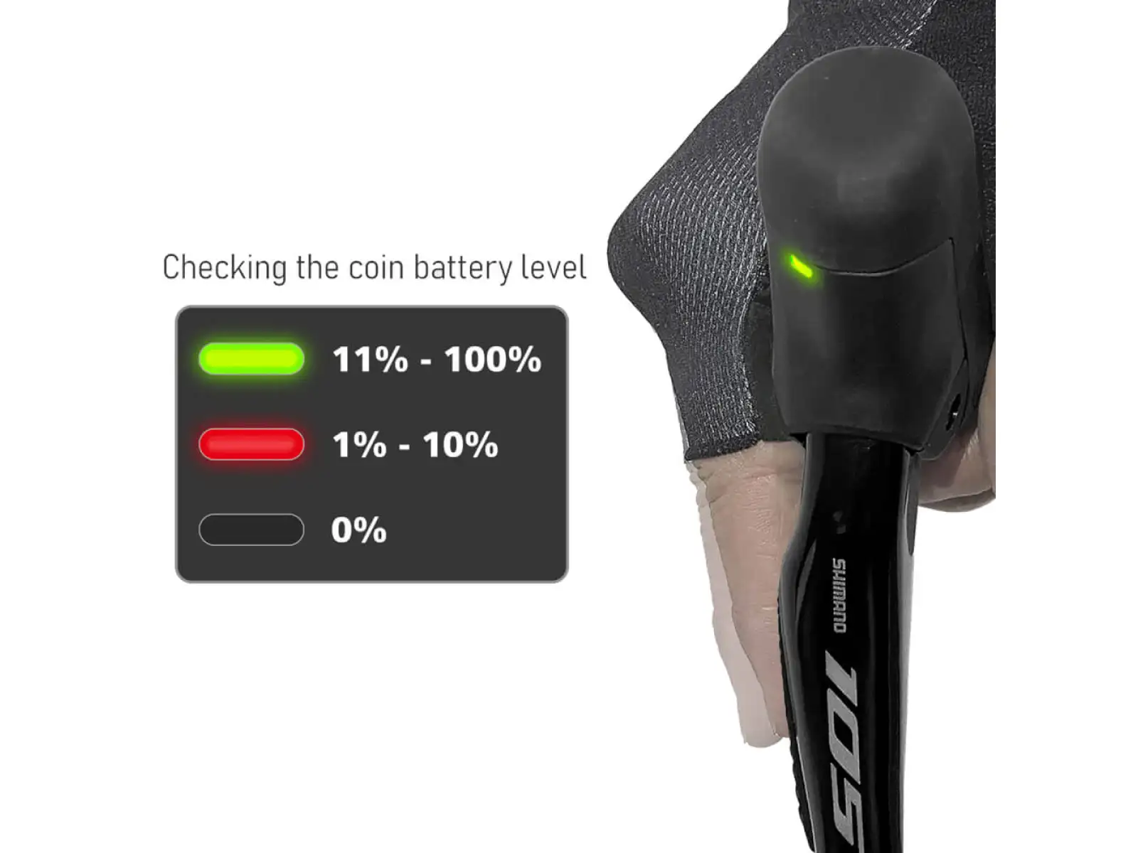 Shimano 105 ST-R7170 Di2 / BR-R7170 2 sp. dźwignia zmiany biegów i hamulca oraz zacisk FM przód