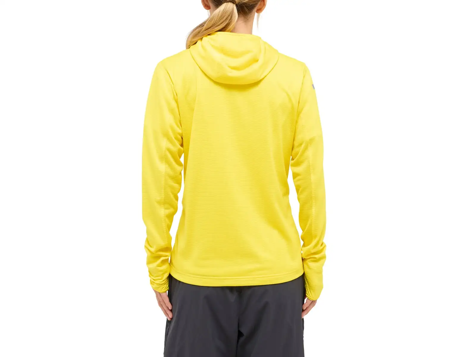 Haglöfs L.I.M Mid Multi Hood damska bluza z kapturem żółta