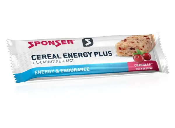 Sponser Cereal baton zbożowy 40 g Żurawina