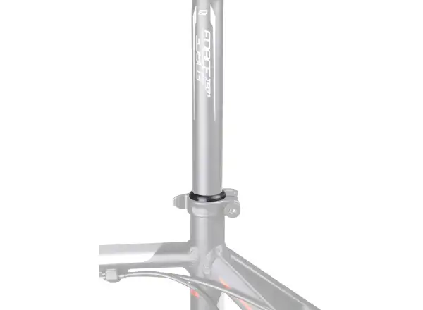 Force silikonowy kołnierz przeciwpyłowy sztycy 31,6 mm czarny
