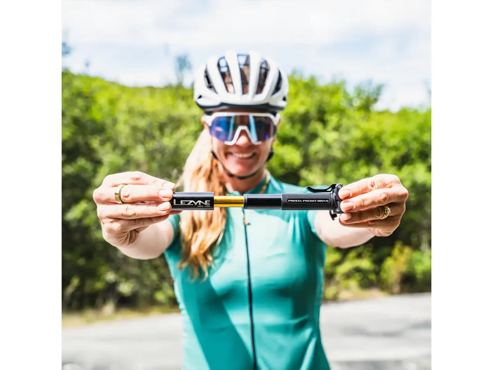 Lezyne Presta Pocket Drive pompka Black/Gold