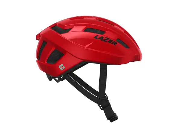 Lazer Tempo KC kask rowerowy szosowy czerwony Uni