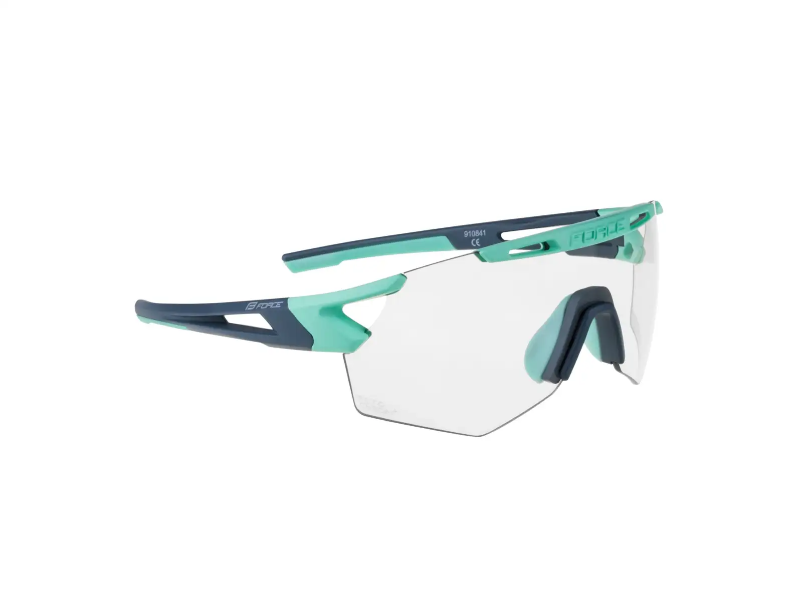 Force Arcade okulary rowerowe Mint-stormy Blue/fotochromatyczne szkła