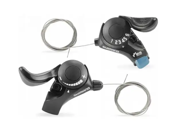 Shimano Tourney SL-TX30 dźwignie zmiany biegów 3x6 biegów para