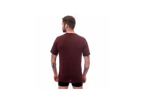 Sensor Merino Air PT Summit męska koszulka krótki rękaw Red