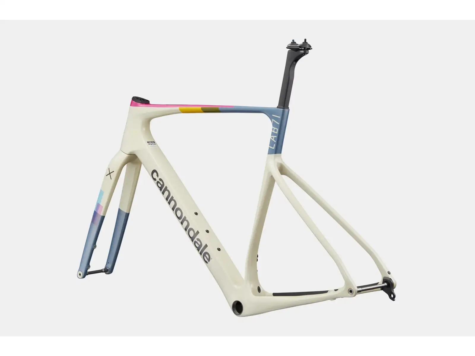 Cannondale SuperX LAB71 A/M zestaw ramy Moonrock