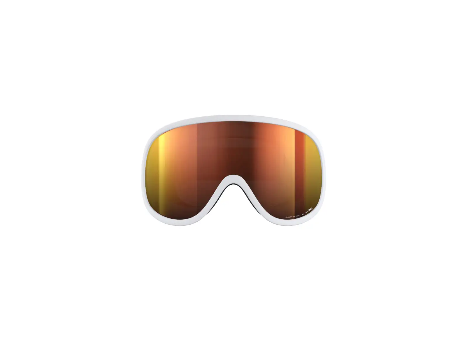 POC gogle narciarskie Retina Hydrogen White/Partly Sunny Orange