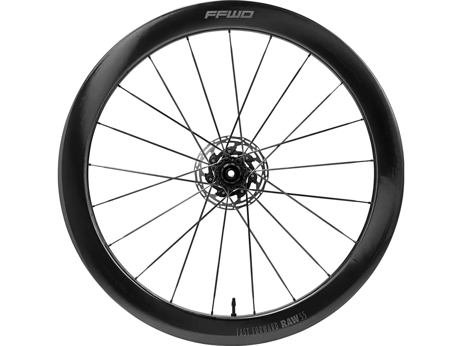 FFWD RAW CS 55 szosowe koła zapleciona Gloss Black