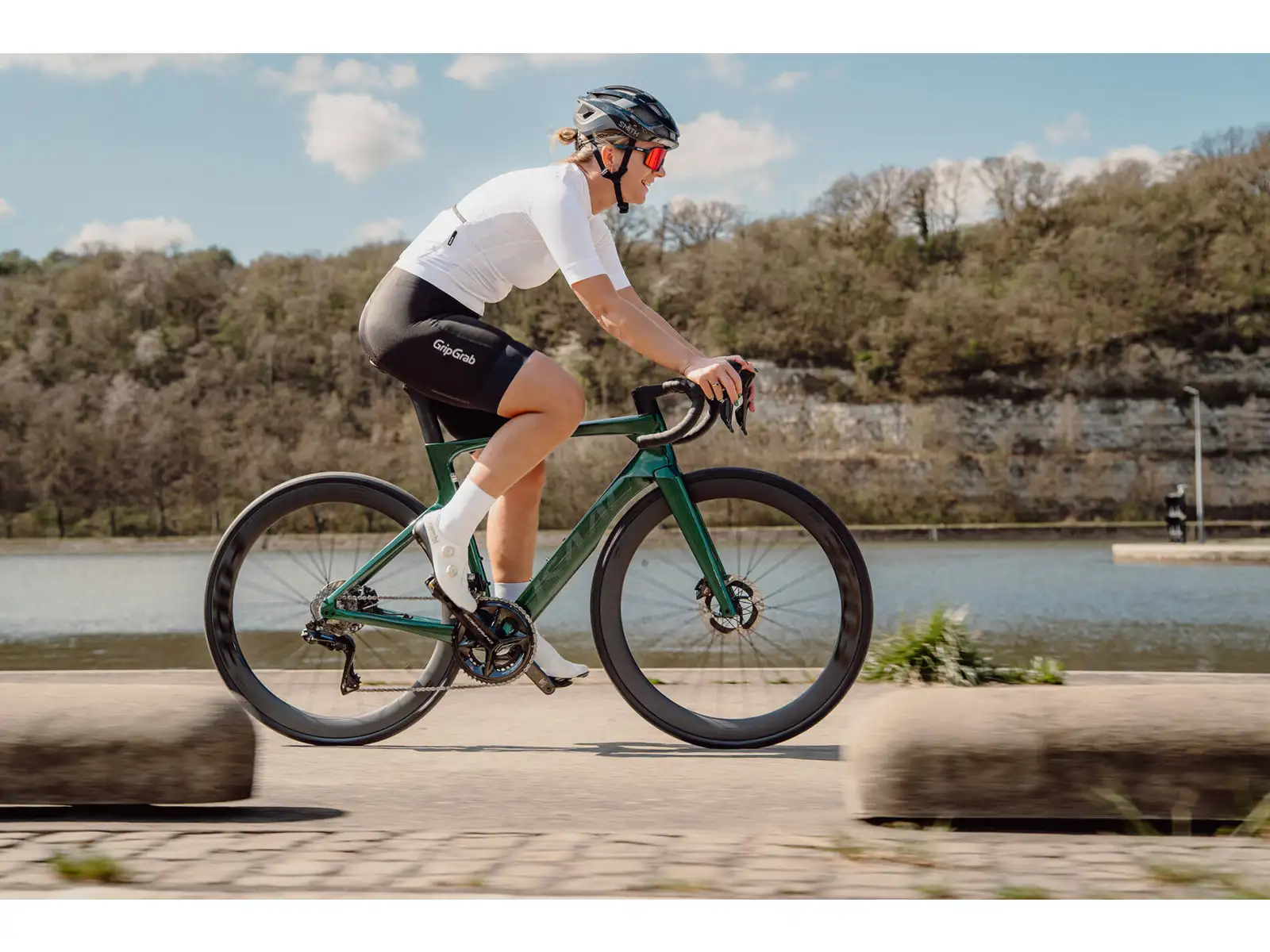 Isaac Meson 105 Di2 rower szosowy Jade Green