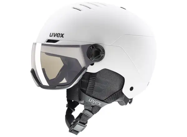 Uvex Wanted Visor kask narciarski white matt