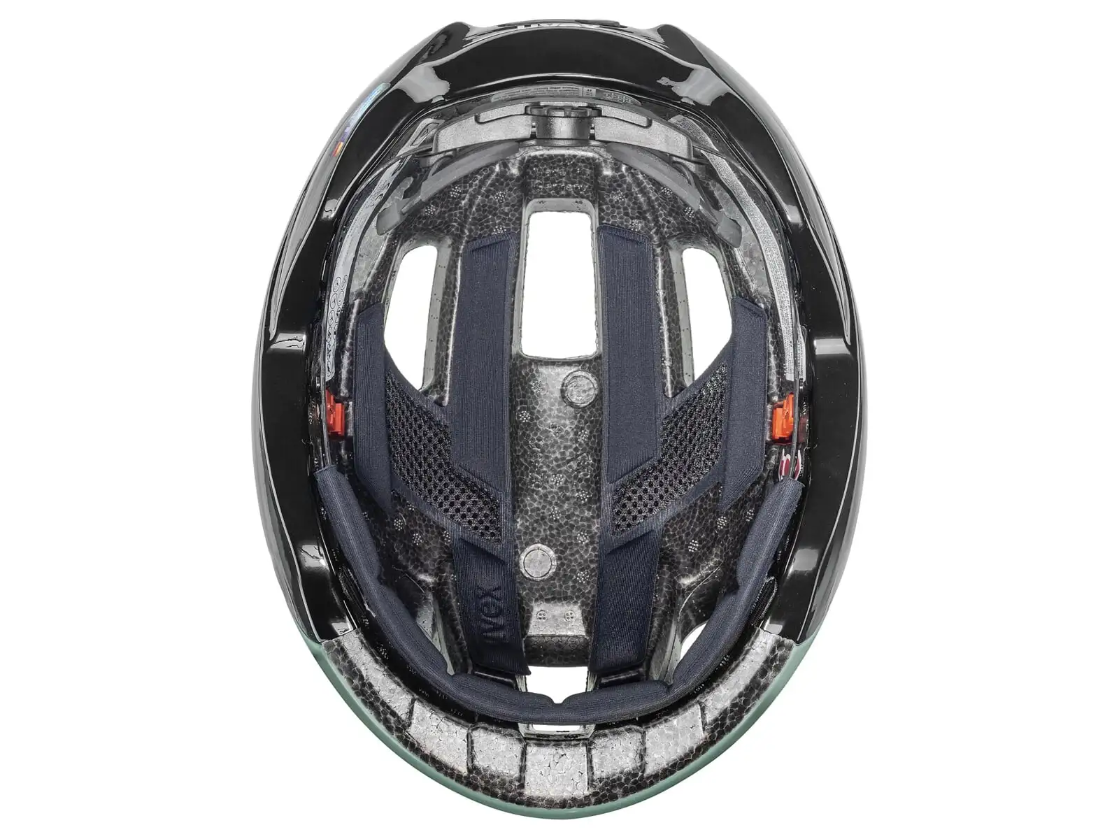 Uvex Rise kask Moss Green/Black