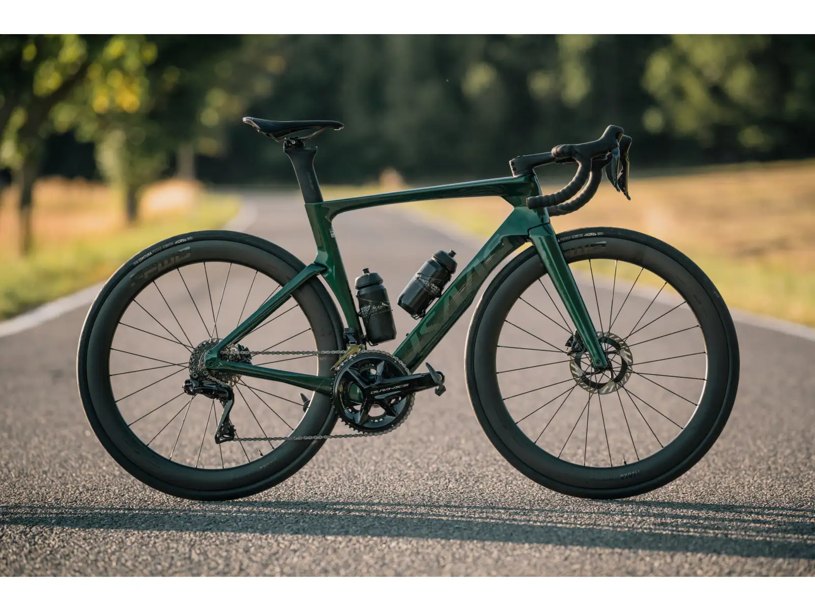 Isaac Meson Ultegra Di2 rower szosowy Jade Green