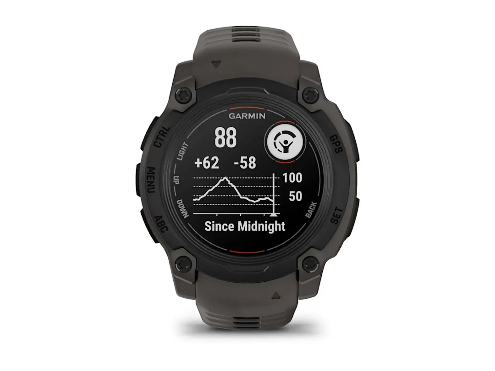 Garmin Instinct E 40 mm smartwatch Black/Charcoal pasek