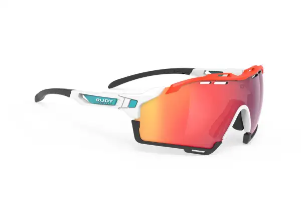 Rudy Project Cutline sportowe okulary White/Multilaser Red