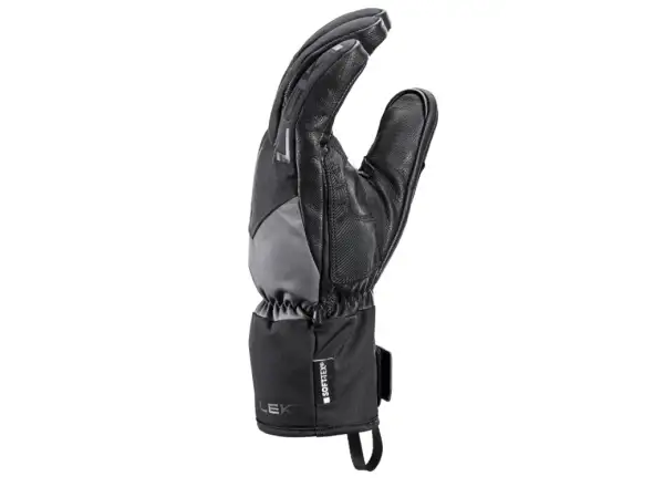 Leki Hevon Thermo 3D narciarskie rękawice Black
