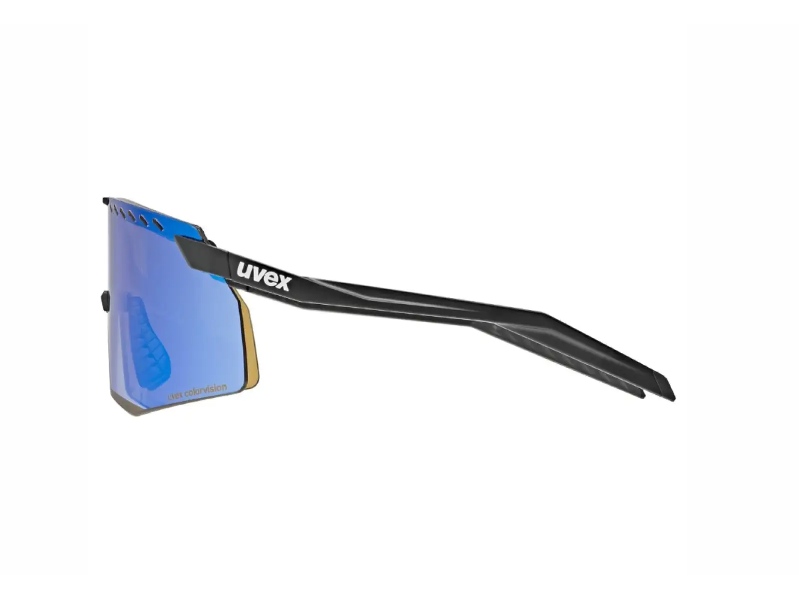 Uvex Pace Stage ColorVision Small okulary Black Matt/Mirror Blue