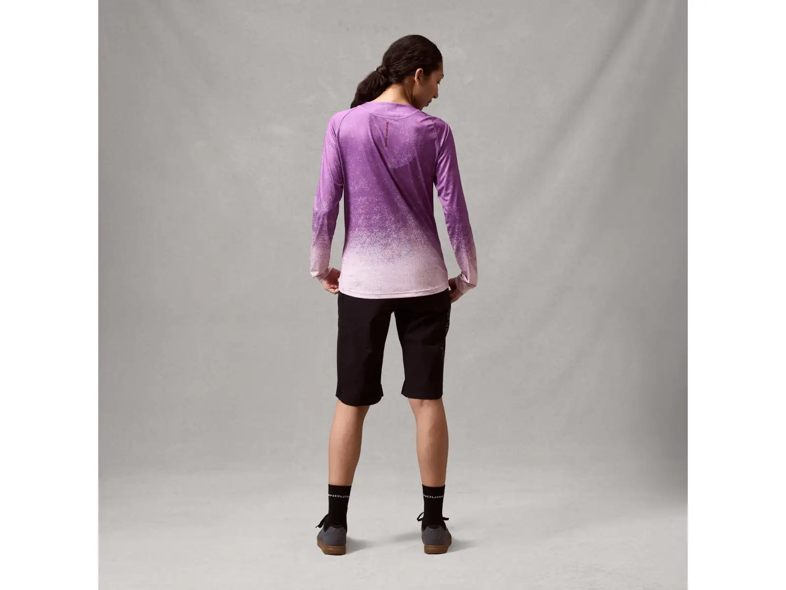 Endura SingleTrack damska koszulka z długim rękawem Purple