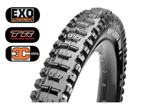 Maxxis Minion DHR II 29x2,6 WT EXO TR 120tpi 3C Maxx Terra opona kevlar
