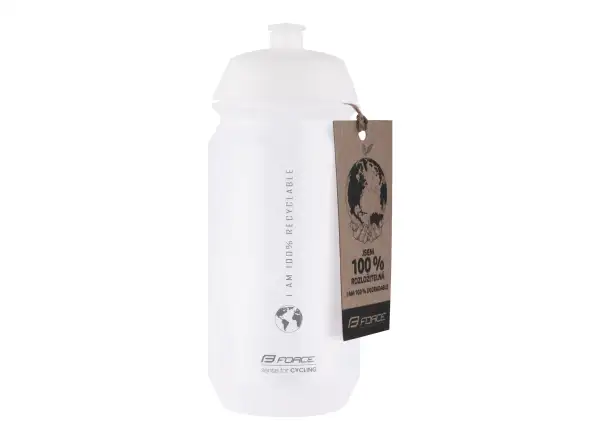 Force Bio Earth butelka rowerowa 500 ml przezroczysta/szara