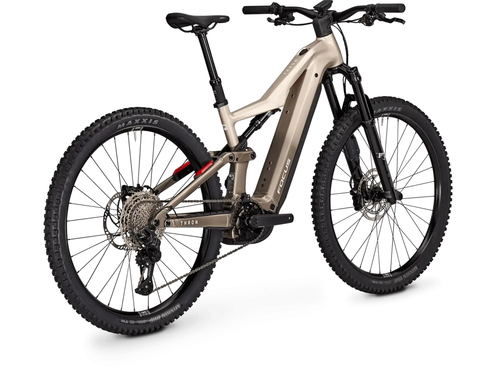 Focus THRON 9 800Wh w pełni amortyzowany rower elektryczny Adamantsilver / Crystalgrey