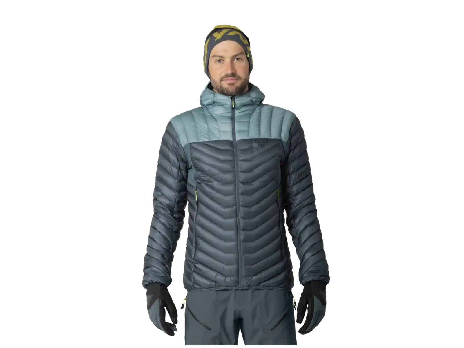 Dynafit Ridge Ultralight Down męska kurtka Smoke Blue