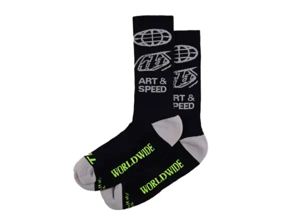 Troy Lee Designs Performance Worldwide skarpety Black