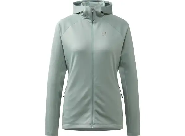 Haglöfs Korp Mid Hood damska bluza Dew Green