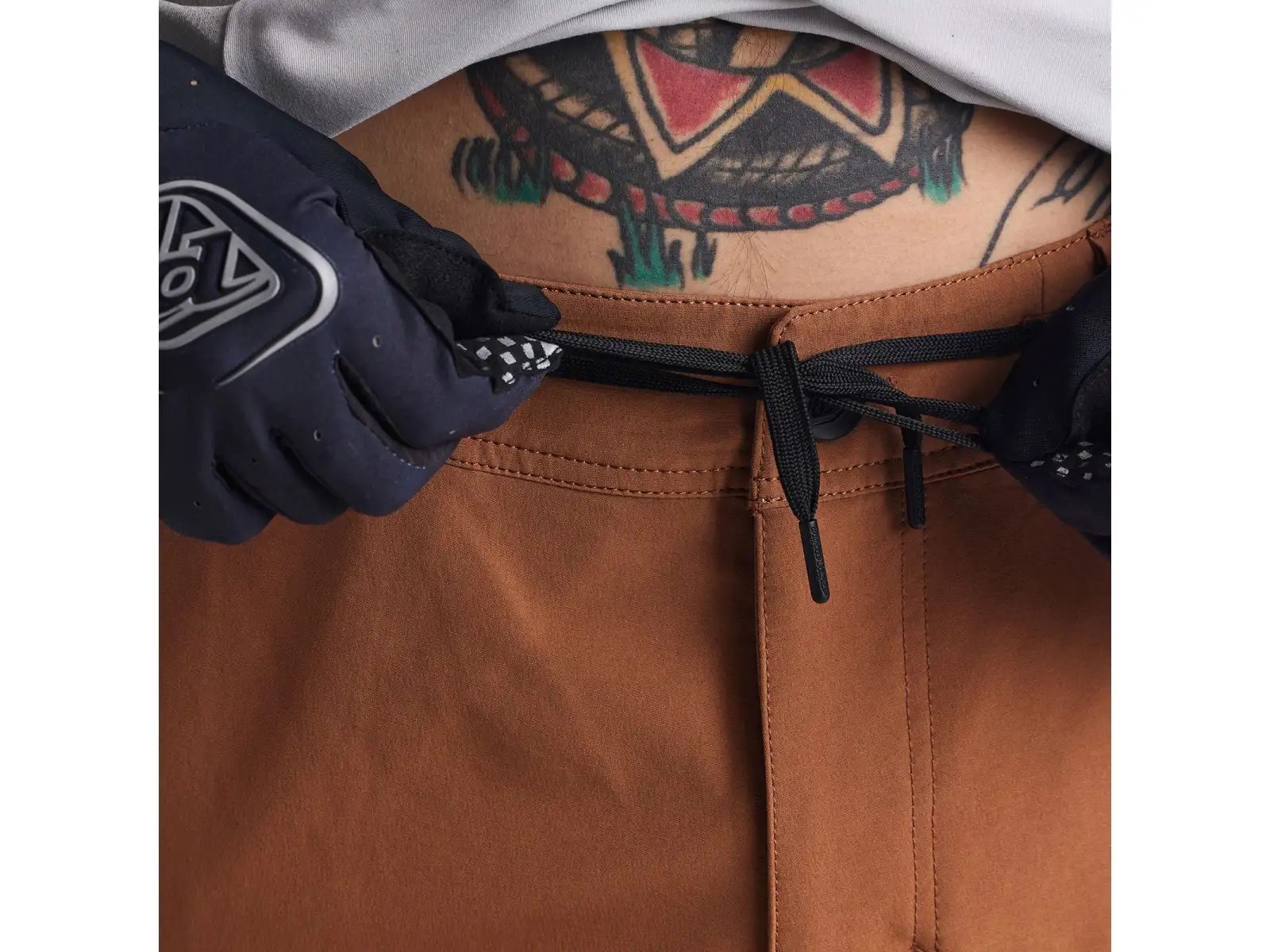 Troy Lee Designs Ruckus Long Travel Pant męskie spodnie Mono Dark Canvas