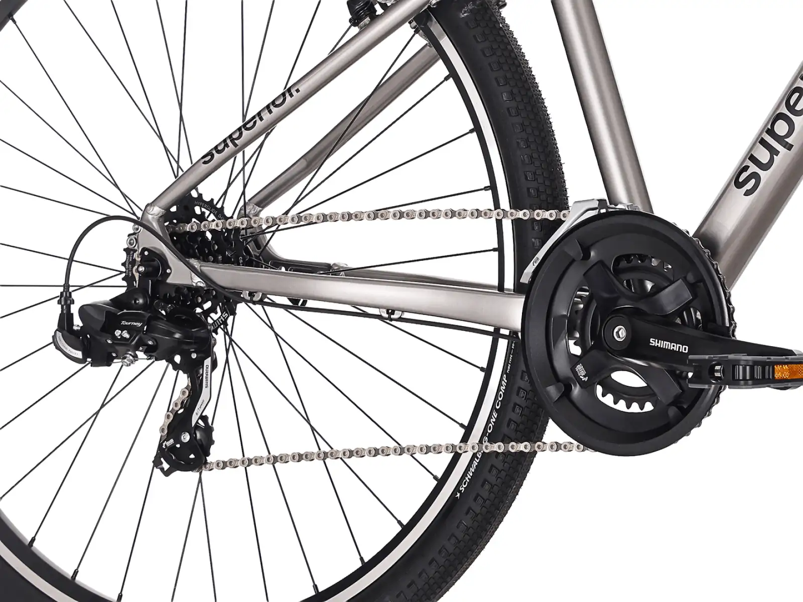 Superior Blox 6.0 rower trekkingowy Gloss Dark Chrome