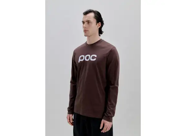 POC L/S Tee koszulka z długim rękawem Bronzite Brown