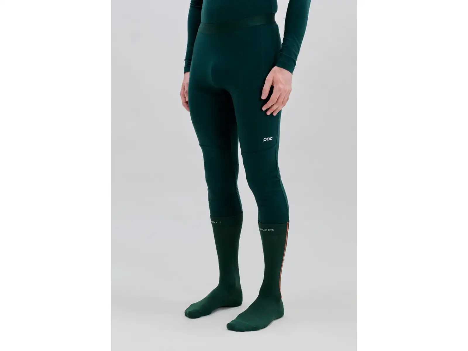 POC Layer Merino 3/4 męskie kalesony Pargasite Green