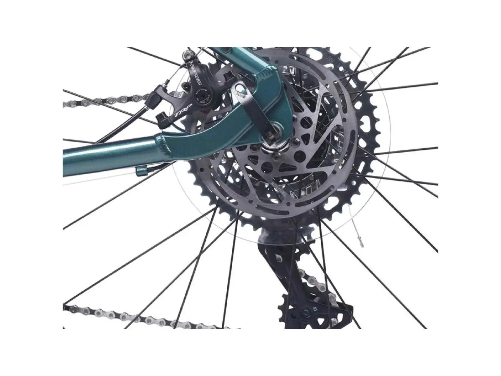 Academy S-Grade Gravel 5 rower dziecięcy 24" zielony