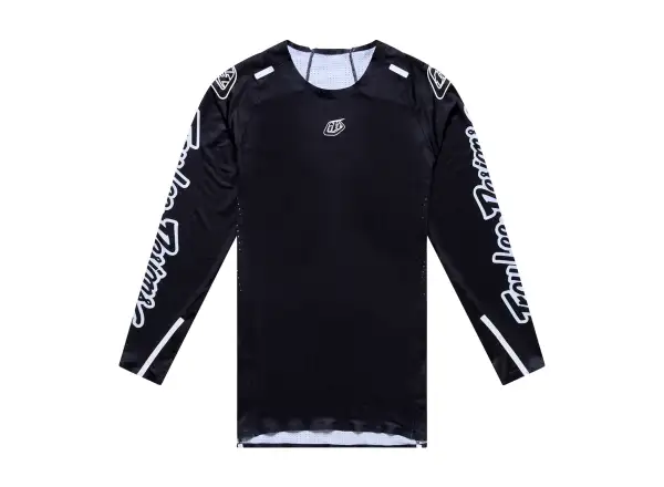 Troy Lee Designs Sprint Ultra męska koszulka z długim rękawem Mono Black