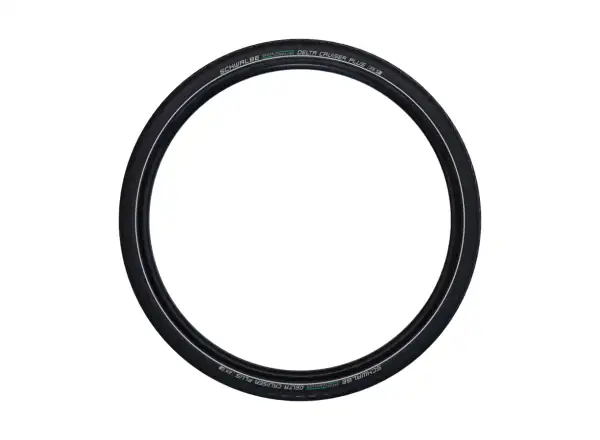 Schwalbe 50-622 DeltaCruiser Plus Active PunctureGuard E-25, drutowy, Green compound, black-