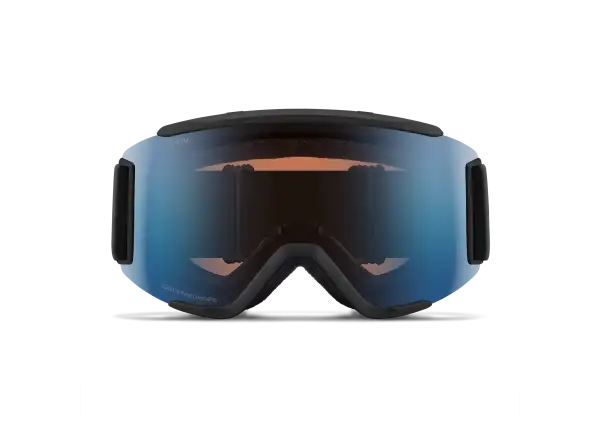 Smith Squad S gogle narciarskie Black / ChromaPop Pro Photochromic Blue Mirror