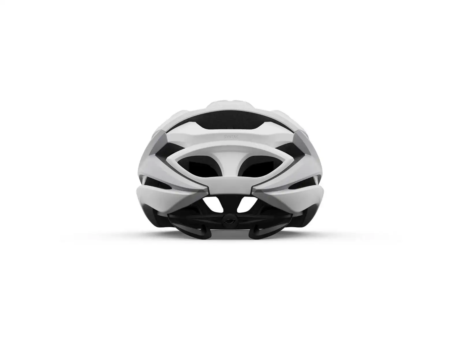 Giro Syntax kask rowerowy mat white/silver